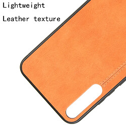 Acheter Wewoo Coque Pour Huawei Honor Play 3 Antichoc Couture Vache Motif Peau PC + PU + TPU Cas Orange