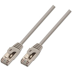 AISENS A134-0217 câble de réseau 1 m Cat5e F/UTP (FTP) Gris - Câbles de réseau (1 m, Cat5e, F/UTP (FTP), RJ-45, RJ-45, Gris)