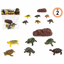 BigBuy Kids animaux Tortue Lot 20 x 19 cm