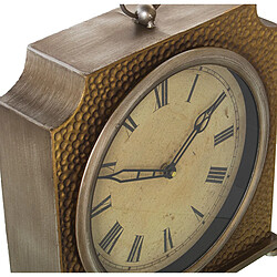 Avis Horloge de table Alexandra House Living Doré Métal 31 x 33 x 9 cm