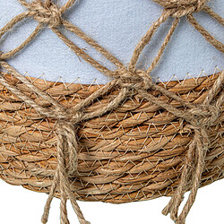 Acheter Lot de paniers Alexandra House Living 03792 Blanc osier Rotin Fibre naturelle (3 Unités)