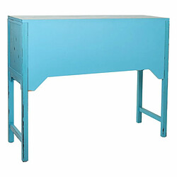 Acheter Meuble d'Entrée Alexandra House Living Bleu Bois d'épicéa Bois MDF 40 x 102 x 120 cm