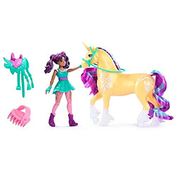 SPIN MASTER COFFRET LICORNE ET POUPEE LEAF ET AVA Unicorn Academy