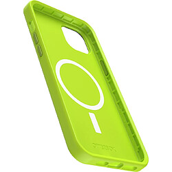 Coque antichoc OtterBox Symmetry + MagSafe pour iPhone 14 Plus Jaune Vert