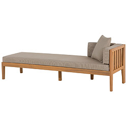 Beliani Set de jardin PATAJA Acacia Bois clair pas cher