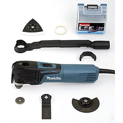 Découpeur-ponceur multifonctions 320 W + kit d'accessoires MAKITA- TM3010CX6