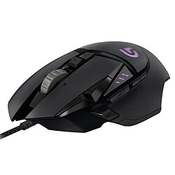 Souris de jeu filaire RVB Logitech G502 Hero Engine 16000DPI souris programmables - noir