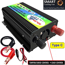 300W Camping-Car de Voiture Power Inverter DC 12V - AC 220V Convertisseur Adaptateur Transformateur de Tension, pour les Vacances, Voyages de Travail