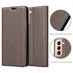 Cadorabo Coque Samsung Galaxy S21 PLUS Etui en Brun pas cher