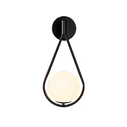 Universal Lampe murale en laiton, salon, couloir, balcon, chambre, chevet, lampe murale en verre.