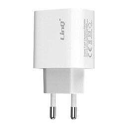 LinQ Chargeur Secteur USB-C 20W Power Delivery Blanc