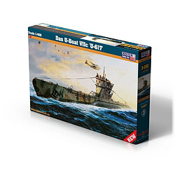 Das U-Boot VIIC "U-617" - 1:400e - Mistercraft