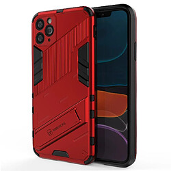 Coque pour iPhone 11 Pro Protection Antichoc avec Support TPU Résistant et Pratique - Rouge