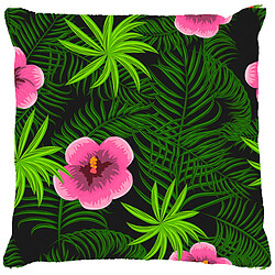 Alter Coussin avec impression numérique, 100% Made in Italy, Coussin de canapé décoratif, amovible et lavable, modèle Chine, 40x40x5 cm