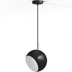 ICONIK INTERIOR Lampe suspendue à foyer - Greba Noir