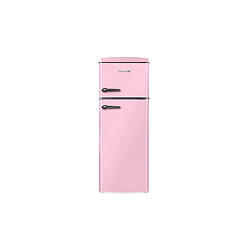 LINARIE Réfrigérateur congélateur retro Arzy LJDD206PINK 206 Litres Rose Réfrigérateur congélateur retro Arzy LJDD206PINK 206 Litres Rose LINARIE