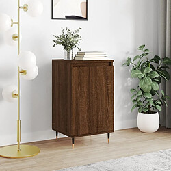 Maison Chic Buffet,Meuble de Rangement,commode pour salon,Cuisine chêne marron 40x35x70 cm bois d'ingénierie -MN38202