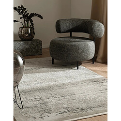 Hadorn Tapis 120x62 gris noir Davos Charme