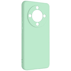 Avizar Coque pour Honor Magic 6 Lite 5G Semi-rigide Soft-touch Anti-traces Vert Pâle