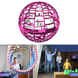 UFO Flying Ball Drone à Induction Actionné à La Main Jouets Pour Enfants Garçons Filles Rose