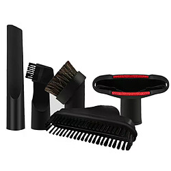 Tête de brosse d'aspiration universelle pour aspirateur 32mm, 5 pièces, outil de fente pour lit et canapé