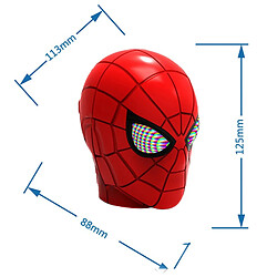 Avis Universal Marvel Spiderman V4.2 Subgwoofer de haut-parleur Bluetooth sans fil avec support radio FM Carte TF Portable HIFI 360 Haut-parleur stéréo | Haut-parleurs portables (rouge)