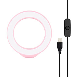 4,7 '' Lumière Blanche D'anneau De Lumière LED Pour La Lumière De Remplissage De Caméra De Streaming Vlogging