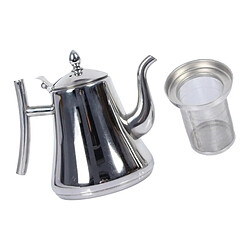 Cafetière en acier inoxydable à col de cygne avec théière 1.5L / 2L 1.5L pas cher