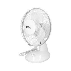 Acheter Ventilateur de Bureau EDM Blanc 25 W Ø 23 x 36 cm