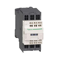 contacteur tesys d - 9a - 3 pôles - 1f+1o - 220v ac - a ressort - schneider electric lc1d093m7