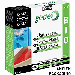 Avis Pebeo Kit résine de cristal bio - 300 ml