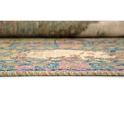 Avis Vidal Tapis de laine 285x183 vert Vintage Royal