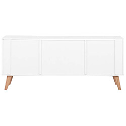 Beliani Commode blanche MEET II pas cher