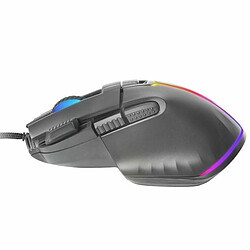 Souris Gaming Mars Gaming MM-XT - Éclairage RGB - Capteur 12800 DPI - 9 Boutons HUANO - Câble Paracord Plume - Compatible PC et Consoles - Couleur Noir pas cher