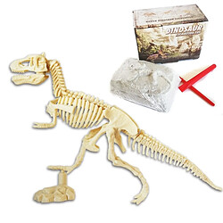 Wewoo Jeu construction DIY Tyrannosaure Assemblé Squelette Archéologique Excavation Jouets Simulation Fossile Modèle Manuel