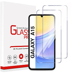 Verres Trempes X2 Pour Samsung Galaxy A15 Little Boutik©