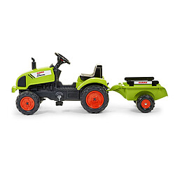 Avis Falk / Falquet Tracteur enfant Claas Arion 410 avec remorque 2 à 5 ans - Falk