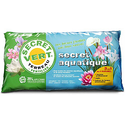 Avis Secret Vert Terreau bio pour plantes aquatiques 20L (Lot de 2).