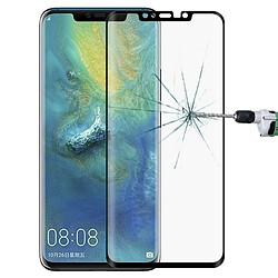 Wewoo Film de verre trempé résistant à la poussière pour écran incurvé 3D bord dur 3D dureté extérieure 0.3mm 9H pour le compagnon 20 Huawei