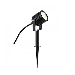 Saxby Piquet de jardin Luminatra Alliage d'aluminium Noir anodisé 1 ampoule 31cm