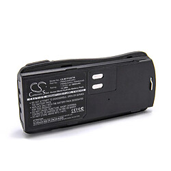 vhbw NiMH batterie 1800mAh (7.5V) pour radio talkie-walkie comme Motorola PMNN4046