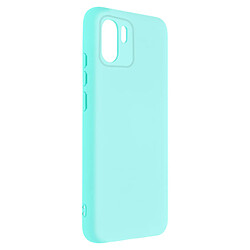 Avizar Coque Xiaomi Redmi A1 et A2 Semi-rigide Soft-touch Fine turquoise