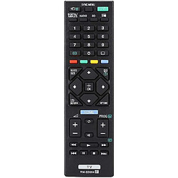 SANAG Telecommande Tv Pour Sony Tv Rm Ed054, Remplacement De La Telecommande Universelle Compatible Avec Sony Tv Hdtv Lcd Led Smart Tv