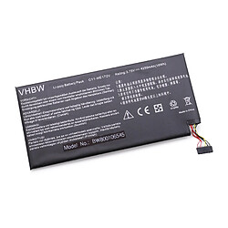 vhbw Batterie remplacement pour Asus C11-ME172V pour ordinateur portable (4250mAh, 3,75V, Li-polymère)