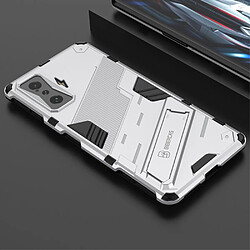 Coque en TPU anti-chocs avec béquille, argent pour votre Xiaomi Redmi K50 Gaming