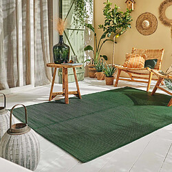 Jardindeco Tapis extérieur en polypropylène Spargi 1747 vert 120 x 160 cm.