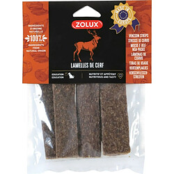 Snack pour chiens Zolux deer strips 100 g