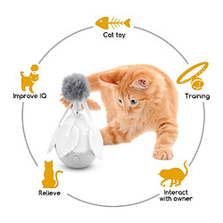 Acheter Universal Jouets de sport pour animaux de compagnie Smart Electronic Flipper Ball Jouets interactifs pour chats Chasseurs chatons Sports récréatifs | Jouets pour chats