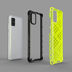 Avis Wewoo Coque Pour Galaxy A51 Shockproof Honeycomb PC + TPU Housse de protection Vert