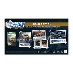 Microids Police Simulator Patrol Officers - Jeu PS5 - Gold Edition